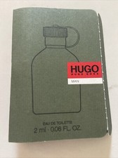 HUGO BY HUGO BOSS MEN SAMPLE VIAL 0.06 OZ 1.5 ML EAU DE TOILETTE SPLASH - LOT 25