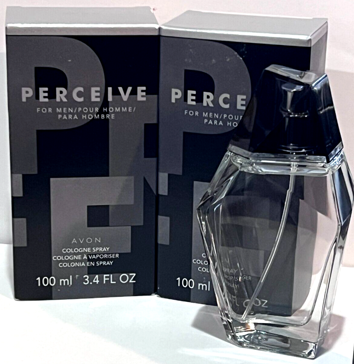 Avon Perceive Men's Eau de Cologne Spray PACK