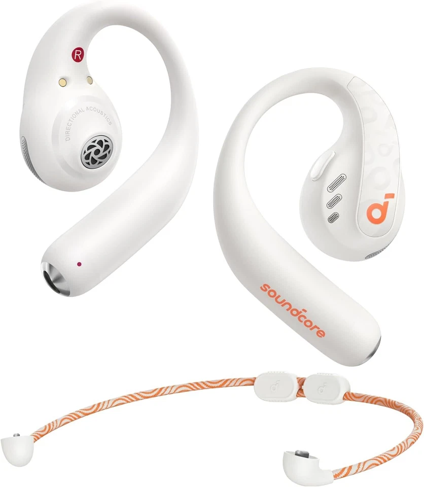Soundcore AeroFit Pro Open-Ear Headphones Ergonomic Earbuds Hook LDAC|Refurbish