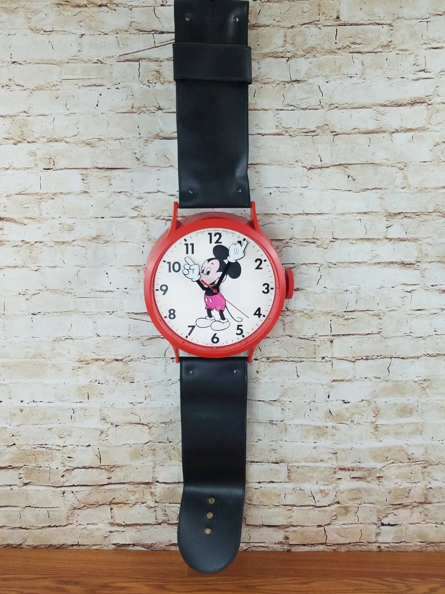 Mickey mouse wrist watch wall clock cheap