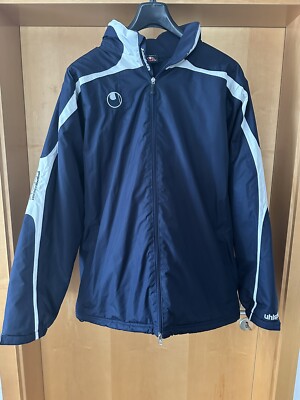 Uhlsport Winterjacke Stadionjacke Größe L  blau