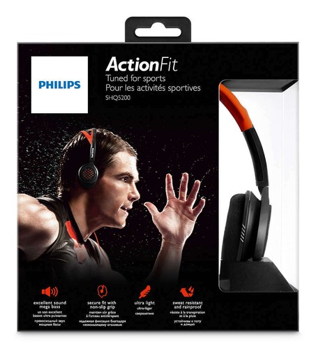 PHILIPS Cuffie con fascia per lo sport SHQ5200/10 ANTISCIVOLO PROGETTATE  PER LO | eBay