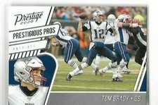 Patriots Bucs Prestige Tom Brady Prestigious Pros 2020 #pp-TB insert