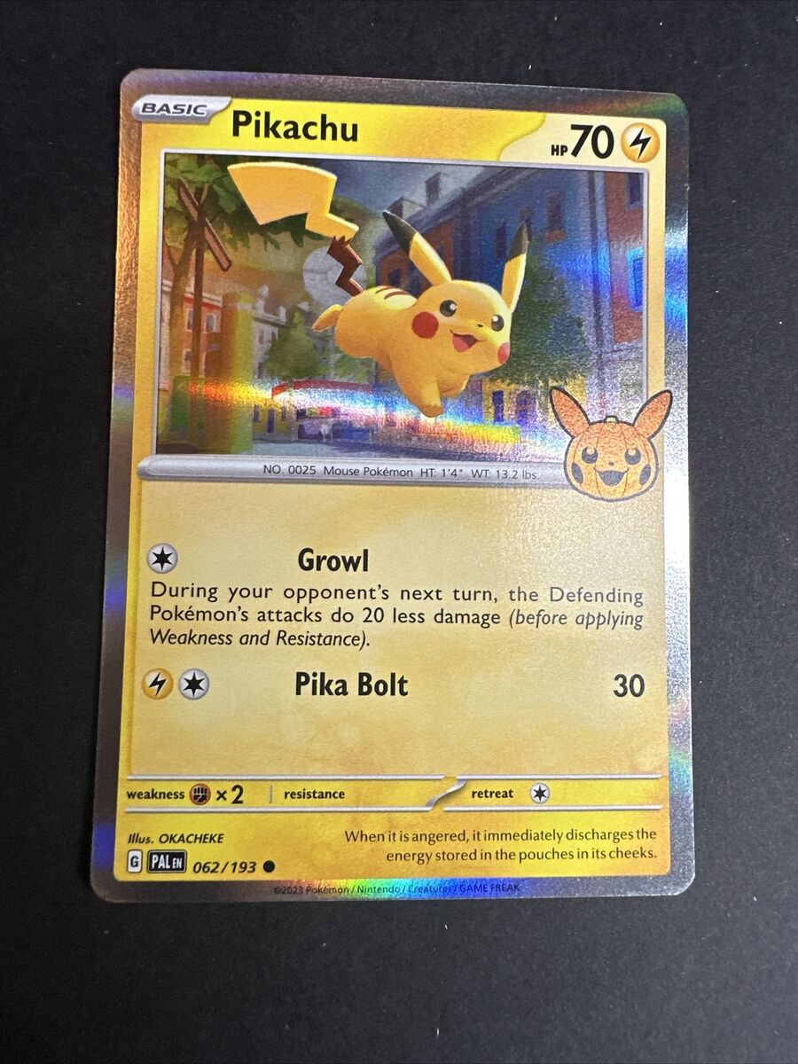 Holloween Pikachu 62/193 | Pokemon TCG | NM | W Halloween Pikachu Symbol