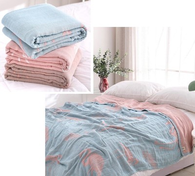 breathable muslin comforter