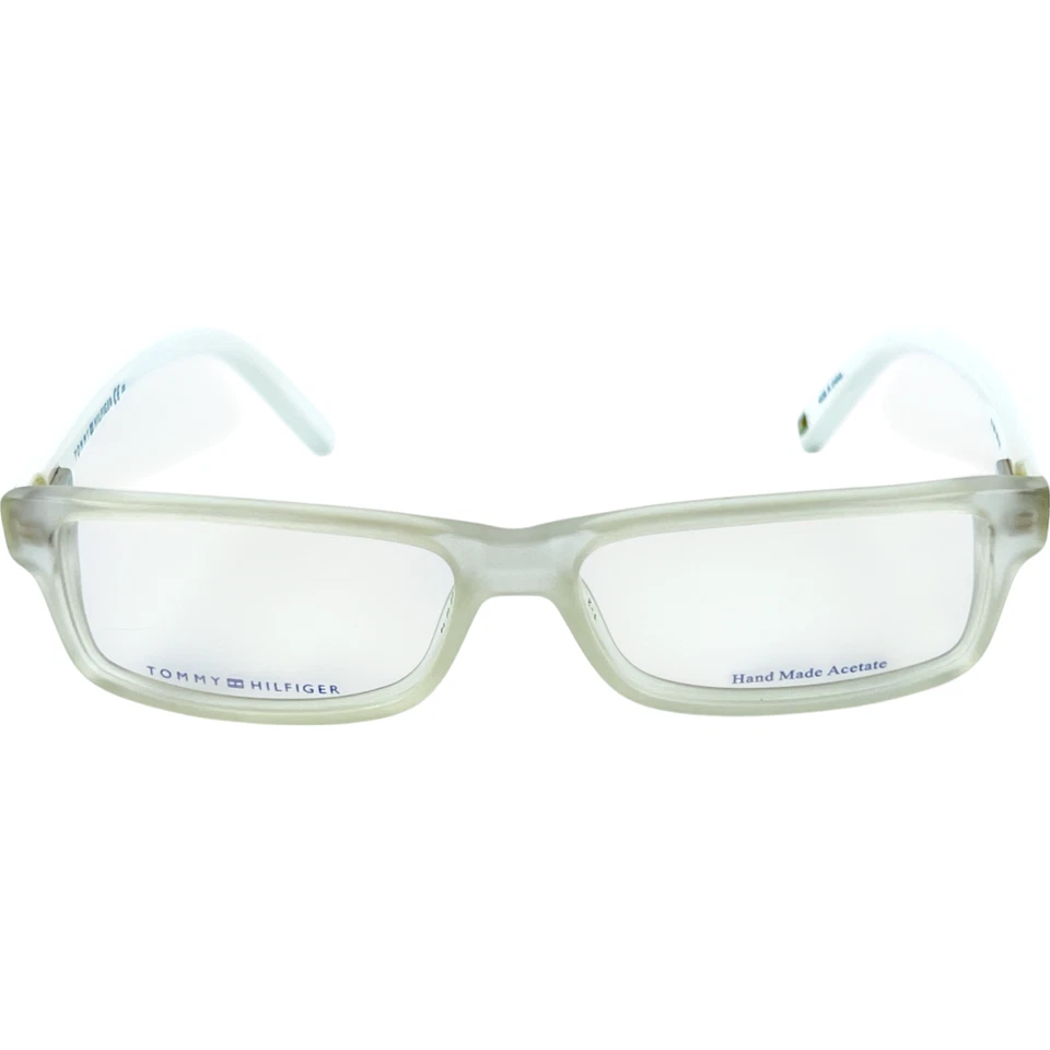 Tommy Hilfiger 1061 男式塑料眼镜框 0HKN 水晶白色 52-14 — 第 2/4 张图片
