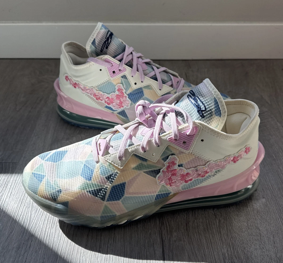 Nike atmos x LeBron 18 Low Sakura for Sale | Authenticity