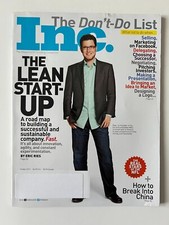 ERIC RIES * IMVU * LEAN START-UP * THE DON'T DO LIST October 2011 INC. MAGAZINE