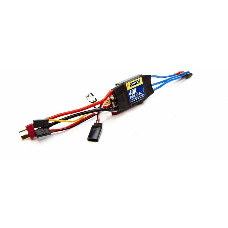 Onyx-RC M2140 40 Amp 2-6S Programmable BL AIR ESC - Image 2 of 2