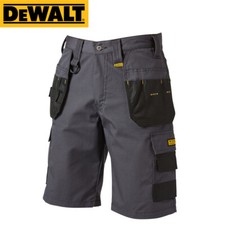 Dewalt Work Shorts Cheverley Workwear Holster Pocket Grey/Black Shorts DWC72