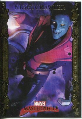 Marvel Masterpieces 2007 UD Goldrand parallele Basiskarte #63 Nightcrawler