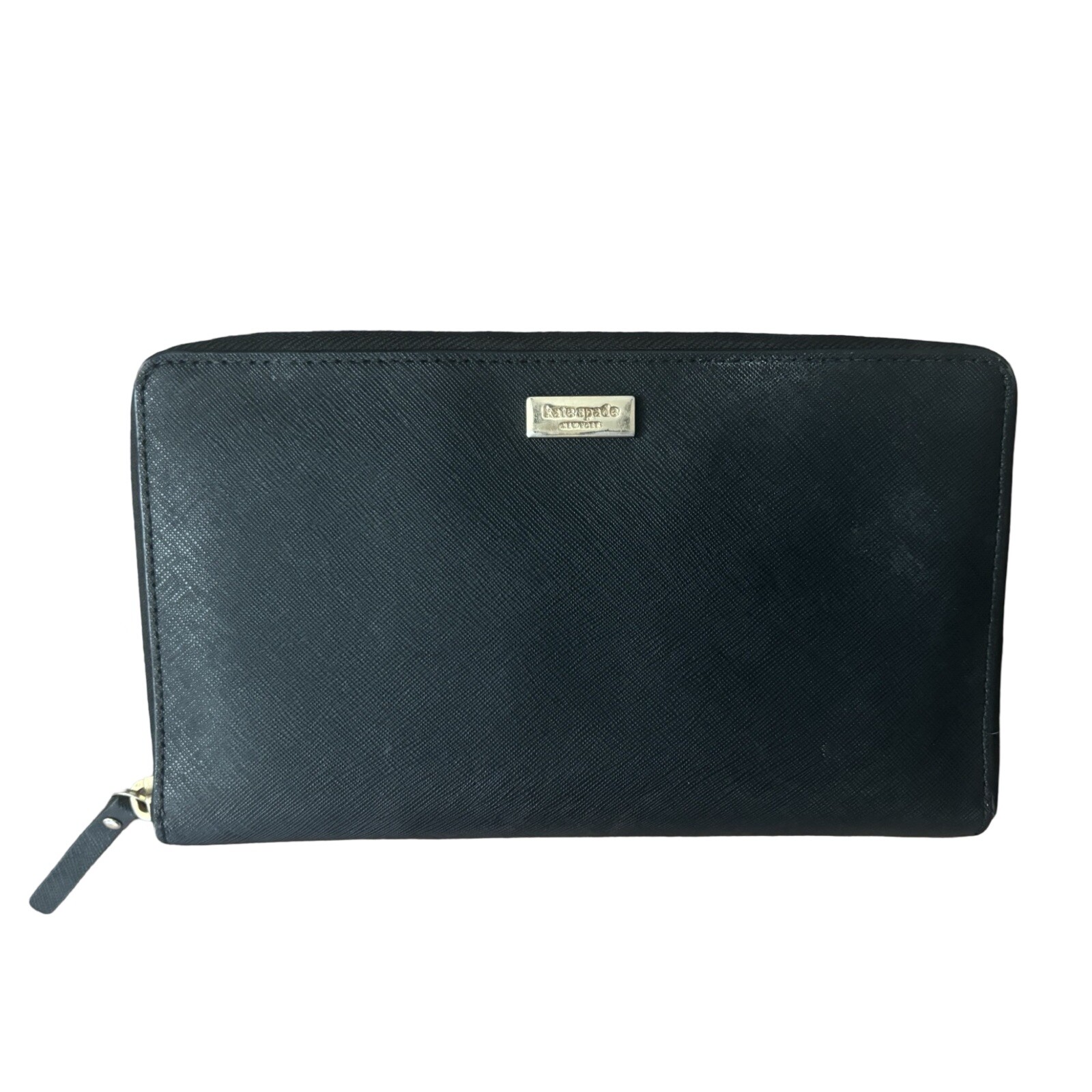 Kate Spade New York Talla Laurel Way Zip Travel XL Wallet BLACK eBay