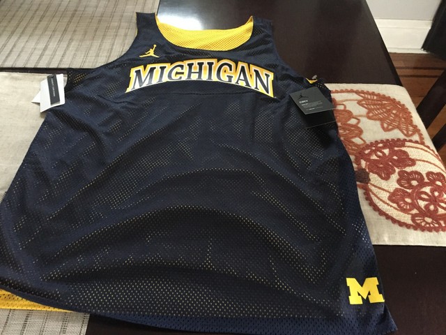 michigan jordan basketball jersey