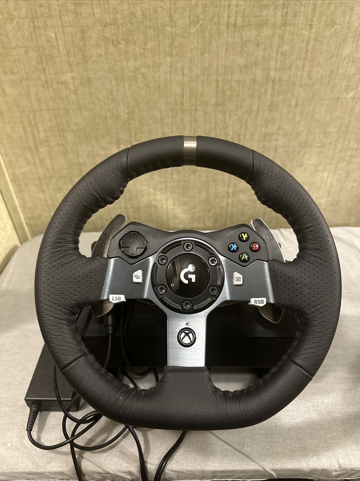 Logitech G G923 USB Steering Wheel + Pedals PC, Xbox Black