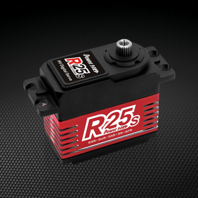 POWER HD R25S HV Coreless Motor 416.6 oz / 0.10 Titanium Gear Digital Servo
