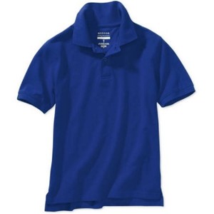 royal blue uniform polo