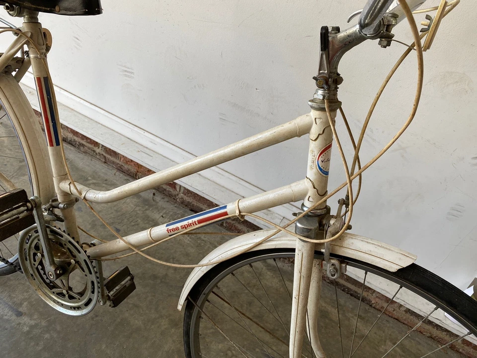 BICICLETA DE COLECCIÓN SEARS TED WILLIAMS FREE SPIRIT 10 VELOCIDADES HECHA EN AUSTRIA Bicicleta años 60 Foto 3 de 4