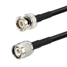 TNC Plug to BNC Male Plug Adapter Cable pigtail RG58 50CM for Wireless Antenna