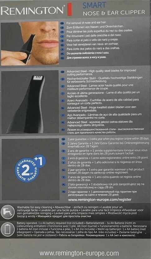 Remington nasal hair trimmer deals