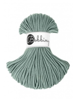 Bobbiny Braided Cotton Cord - Laurel | 3mm 100m/108yds