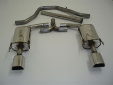 FMS Gr A Duplex Sportauspuff Anlage Opel Insignia Sportstourer 2.0l CDTI  