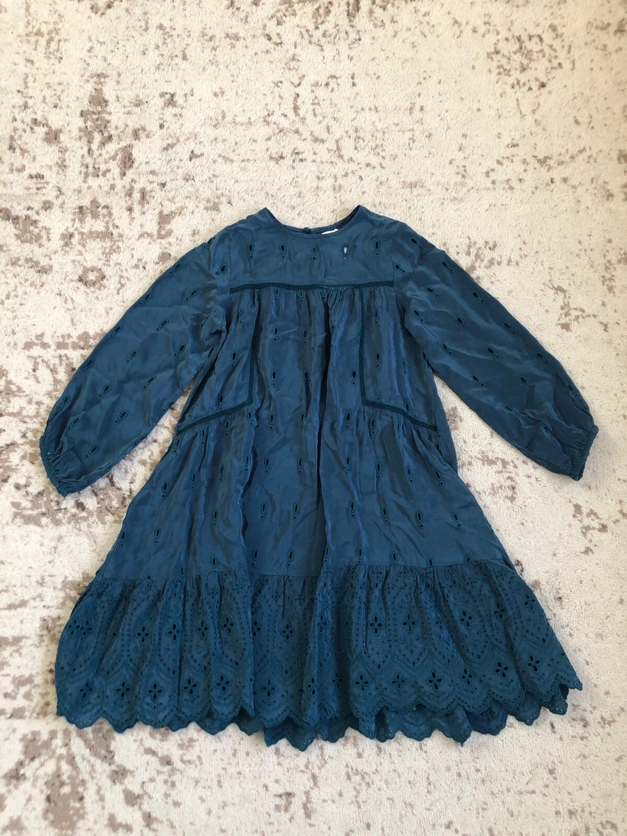 Zara dress sale with swiss embroidery