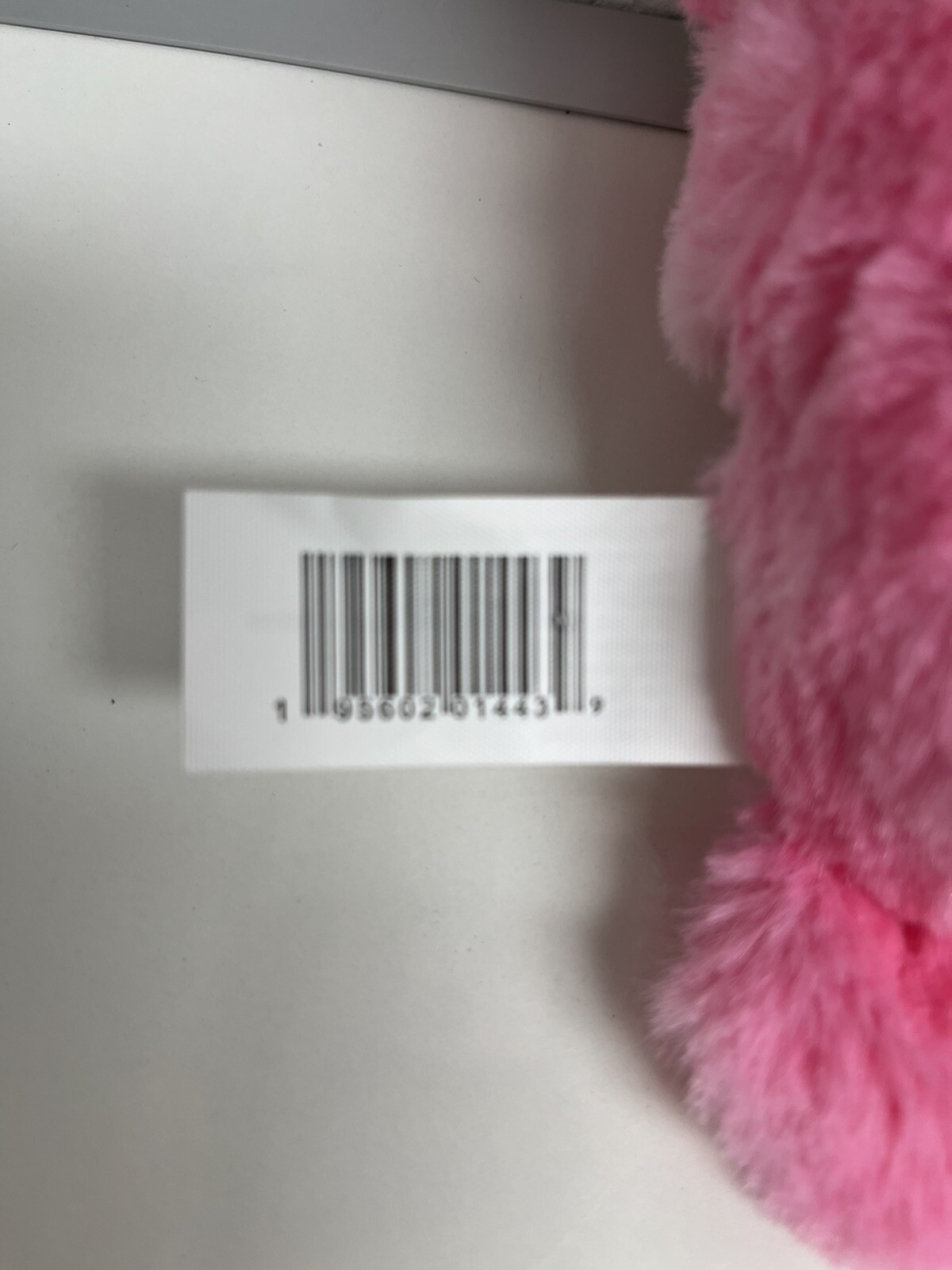 happy go Fluffy Pink Pig Plush Wrist Wrap Walgreens Tags Toy Soft