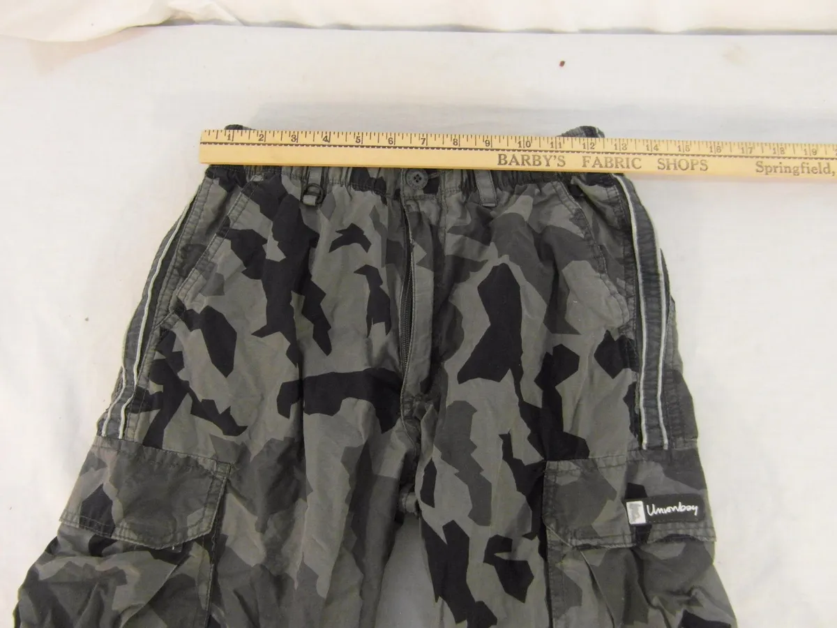 Caius Stille Egnet Children Youth Boy&#039;s Urban Pipeline City Camouflage Gray Zipper Fly  Pants 31309 | eBay