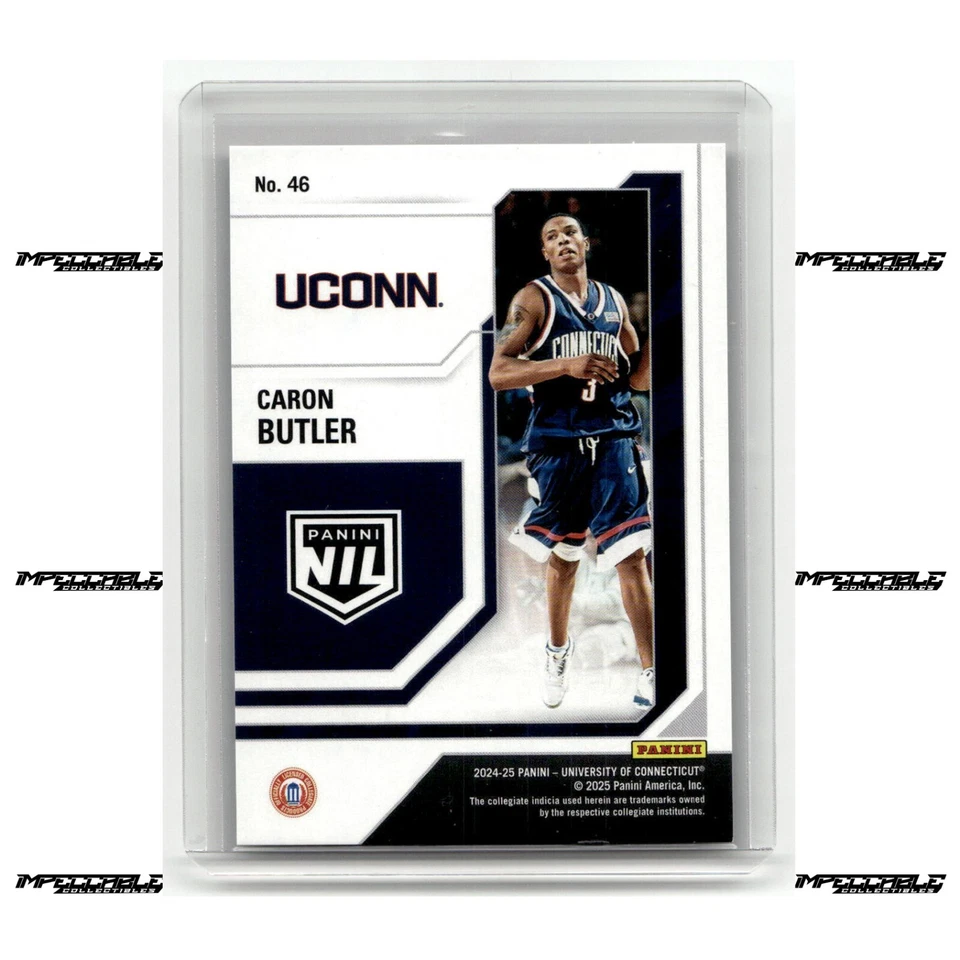 Panini UCONN 2024-25 - Legendary Contenders Swirl #46 Caron Butler/199 Foto 2 de 2