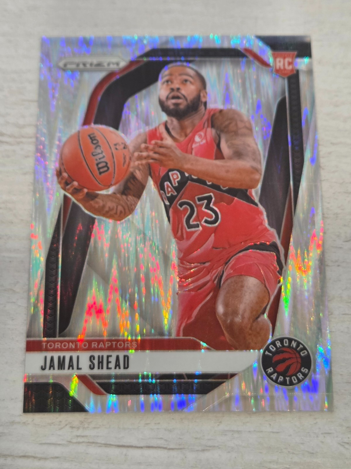 2024-25 Panini Prizm Basketball RC Rookie Skewed Prizm #241 Jamal Shead /249