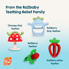 Soft Silicone Infant  Baby 3M Teether Toy Massaging Bristles Teething Relie...
