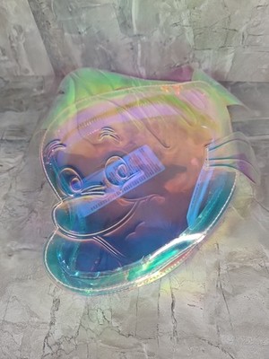 Disney Stoney Clover Lane Little Mermaid Flounder Pouch Iridescent Clear Bag
