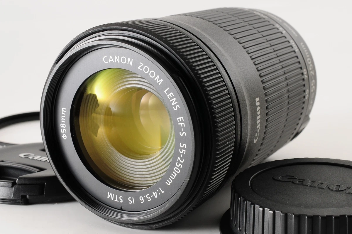 Canon EF-S 55-250mm Focal Camera Lenses for sale | eBay