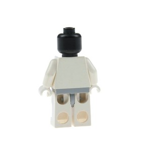 1x Lego Minifigure Star Wars Snowtrooper White Hip New - Light Grey 7666 sw0115