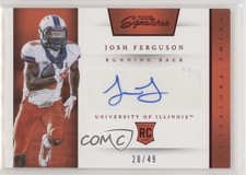 2016 Panini Prime Signatures Prospects Proof Red 20/49 Josh Ferguson Auto z5i