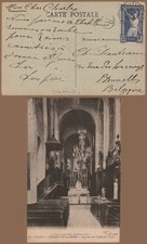 France 1924 - Postcard to Belgium - Olympics EPA215