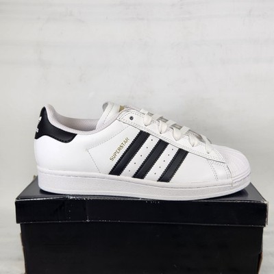 6 MEN- adidas Superstar ADV - Cloud White / Core Black / Gold Logo - GW6930