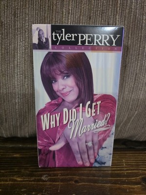 Why Did I Get Married? VHS 2006 Ultra Rare Late Release Tyler Perry Comedy