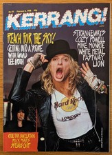 Dave Lee Roth KERRANG! issue 173 February 1988
