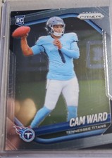 2025 Panini Prizm - Rookies Cam Ward #352 (RC) Tennessee  Titans 