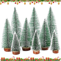 Mini Weihnachtsbaum, 9 StüCk Kleiner Weihnachtsbaum, KüNstlicher Weihnachtsbaum,