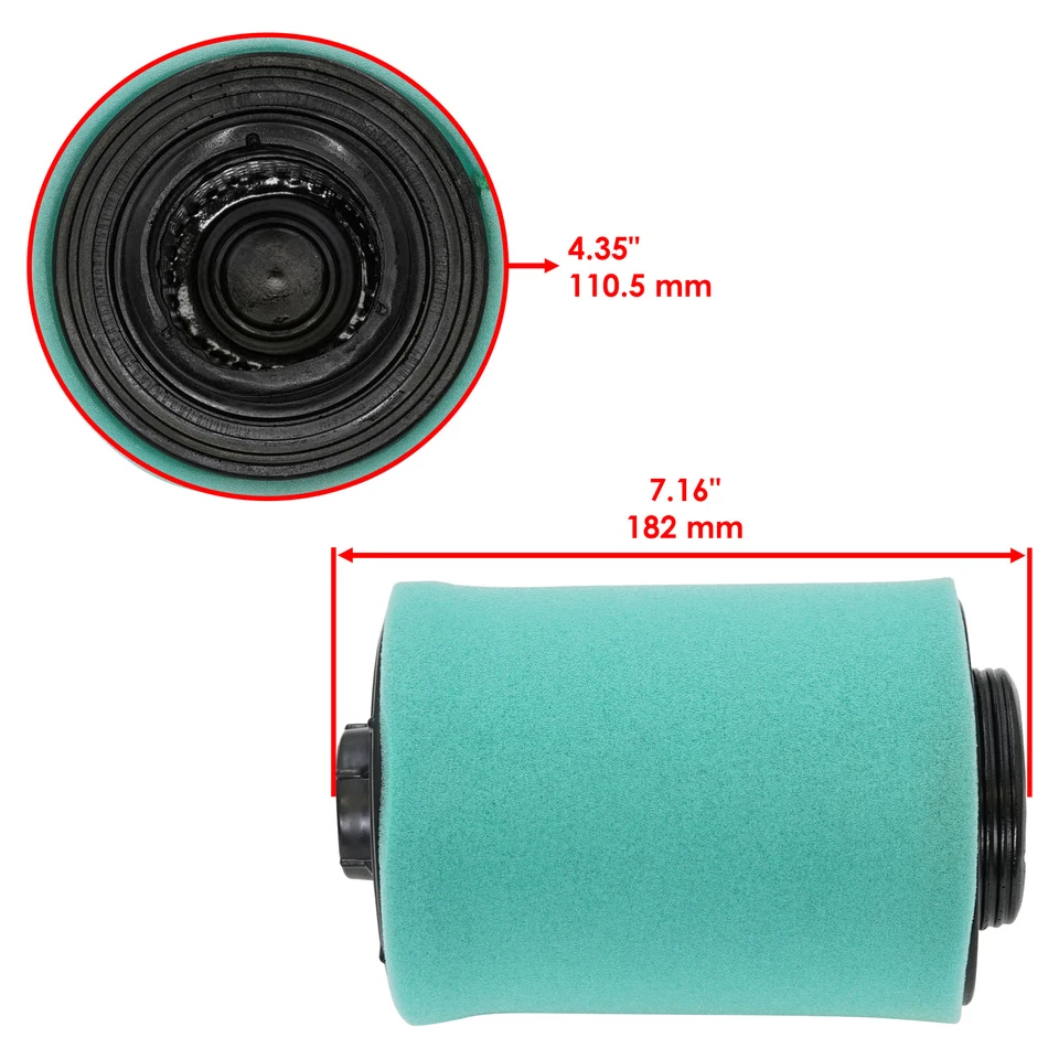 Filtro de aire para Can-Am Outlander Max 1000 4X4 2013 2014 2015 2021 Foto 2 de 4
