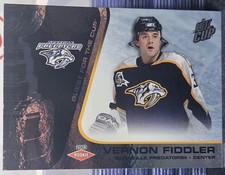 2003 Pacific Vernon Fiddler Rookie Quest For The Cup 🚨🚨🚨 Nashville Predators 