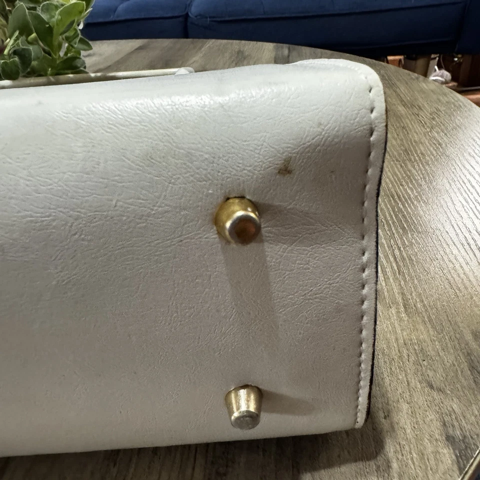 Vintage 1960s - 1970s Pop Art Geometric Colorful Block PVC Handbag Purse TSF - Image 4 of 4