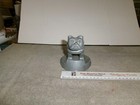 VINT. MACK TRUCK BULLDOG HOOD ORNAMENT W/ ROUND BASE # 87931  VERY GOOD TO EXC. — photo 1