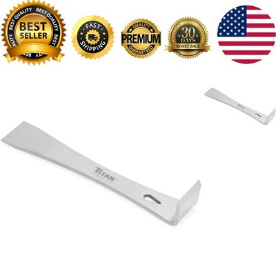 Durable Stainless Steel Pry Bar Scraper with Nail Puller - Tight Space Solution