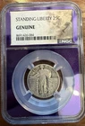 1930 Standing Liberty Quarter 25c NGC Genuine Certified
