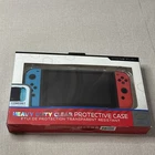 Heavy Duty Clear Protective Case Nitendo Switch And  Switch OLED Models