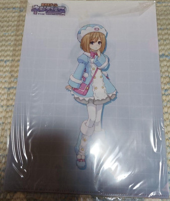 Japanese anime Hyperdimension Neptunia Clear file Neptune Blanc