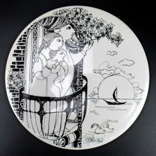 Rosenthal Keramik Wandteller Tageszeiten Deko...